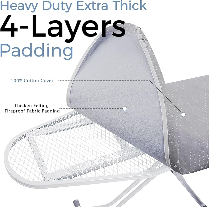 SheeChung Ironing Board 13"x43", Compact Ironing Board