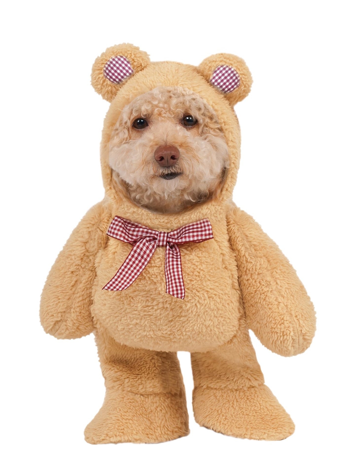 Official Rubie's Walking Teddy Bear Pet Costume, Size Medium Halloween Halloween