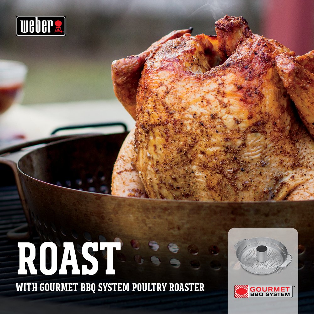 Weber 8838 Gourmet Poultry Roaster