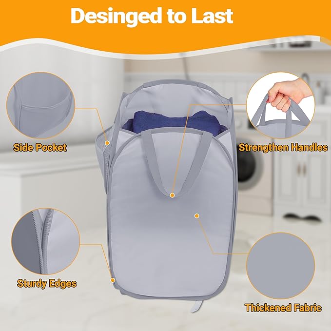 Sturdy Collapsible Laundry Baskets