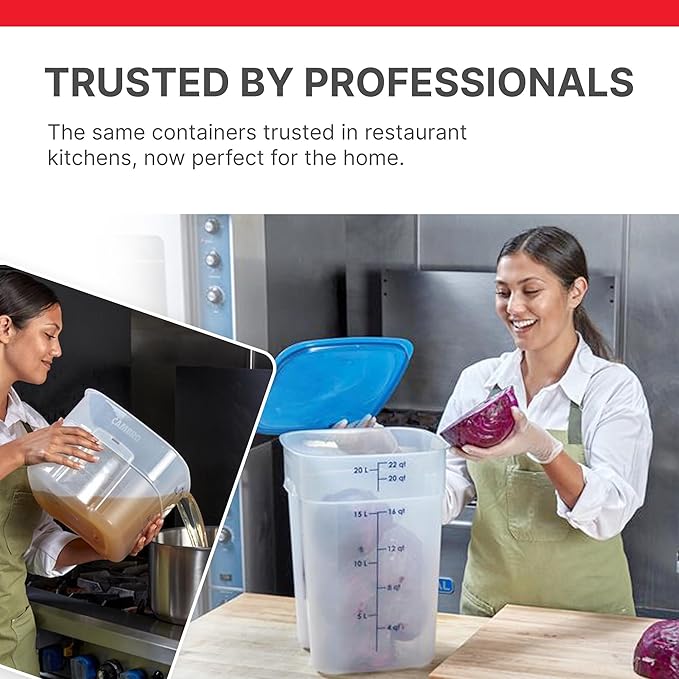 Cambro FreshPro 22 Quart Food Storage Container