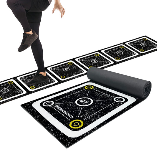 GYHPD Rubber Agility Ladder 8.8 Ft Non-Slip Speed Agility Training Ladder Pad for Soccer Football Footwork, Workout Ladder for Soccer Football Tennis Boxing Training, Agility Training Equipment