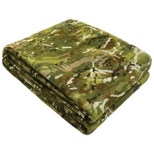 WINWAY 300D Camo Burlap Camouflage Netting Quiet Mesh Net for Hunting Sunshade Camping Concealment Shooting Blinds