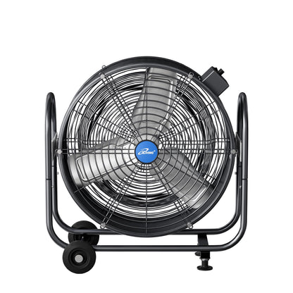 iLiving 24" BLDC Air Circulator High Velocity Floor Fan, 115V, 265W, Grey (ILG8M24-70EC)