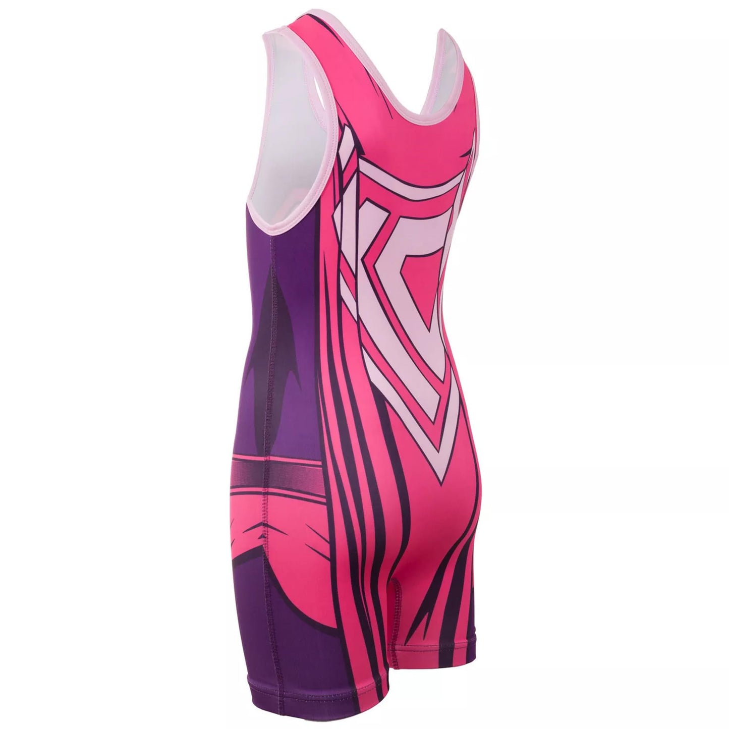 KO Sports Gear Unisex Wrestling Singlet for Youth Wrestlers - Wrestling Singlet for Boys & Girls - Bold Durable Uniform, Stretchy Breathable Material - KO Kid Girl, Youth XX-Small