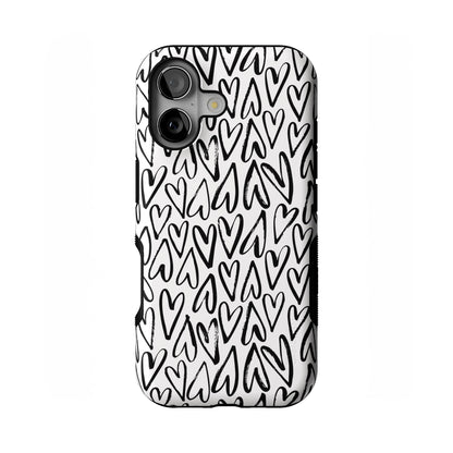 Casely iPhone 17 Case | Blue Stripes | Sunday Best | Compatible with MagSafe | Bold Protective Design