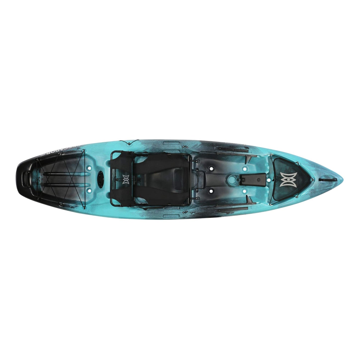 perception Pescador Pro 10 | Sit on Top Fishing Kayak with Adjustable Lawn Chair Seat | Large Front and Rear Storage | 10' 6" | Dapper