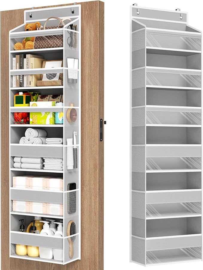 Over The Door Organizer, 6 Shelf Door Hanging Organizers
