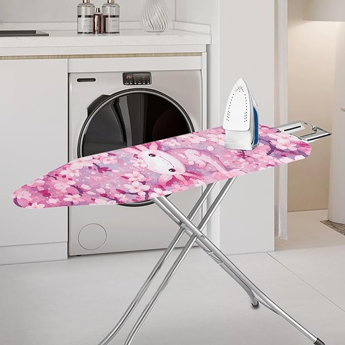 Axolotl Cherry Blossom Iron Board Cover and Pad Standard Size Ventilate Extra