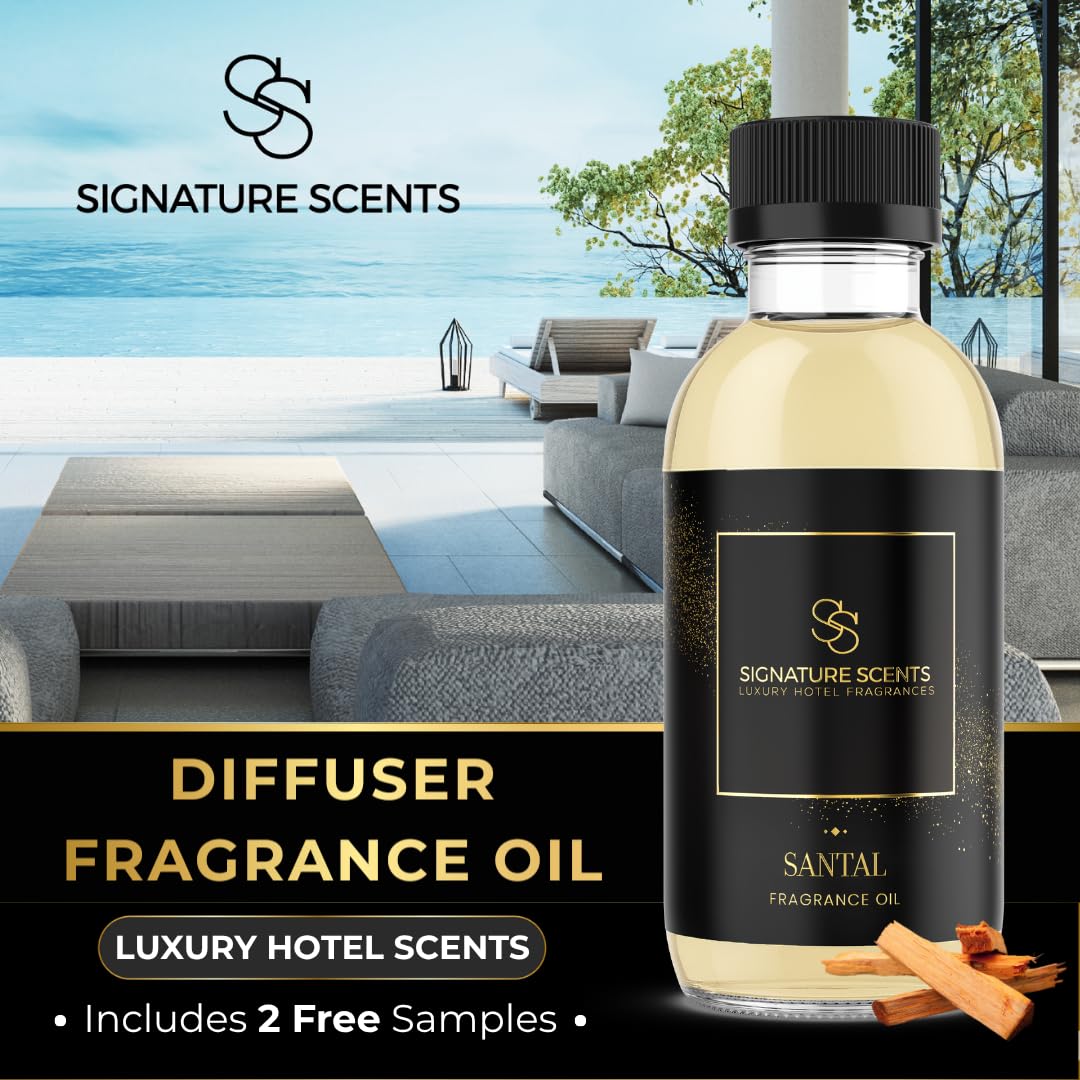 Luxury Hotel Diffuser Oil for Hotels and Homes - Aromatherapy Oils for use with an Essential Oil Diffuser at Home - Fragrance-Scent Diffuser Oil Blend (Winter Spruce) 4.05fl oz (120ml)