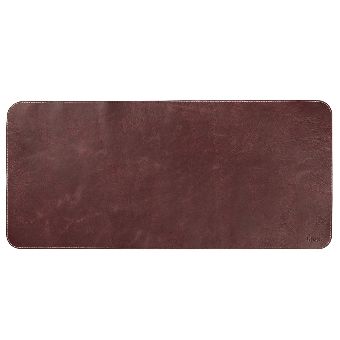 Londo Genuine Leather Extended Mouse Pad - 74x33.5cm Desk Mat - Smooth & Non-Slip Surface