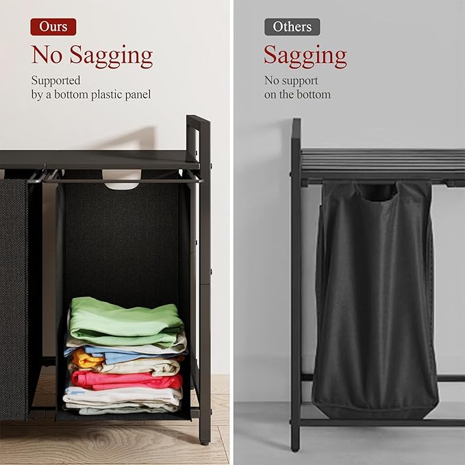 Kitstorack Laundry Basket Organizer, Laundry Hamper
