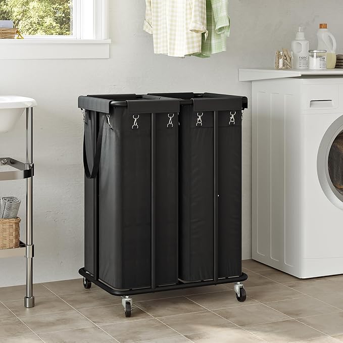 WOWLIVE Double Laundry Hamper