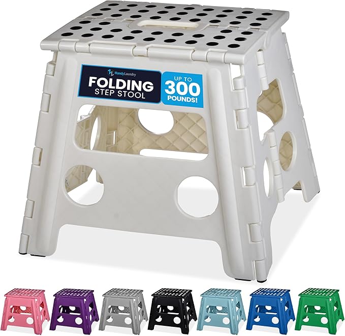 Handy Laundry Folding Lightweight Step Stool