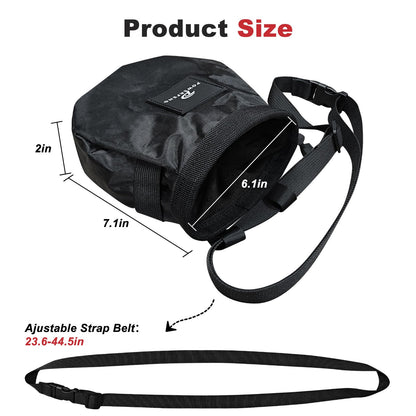 Chalk Bag for Rock Climbing & Bouldering: Outdoor Indoor Chalk Bag for Men & Women Climbing Equipment & Accessories