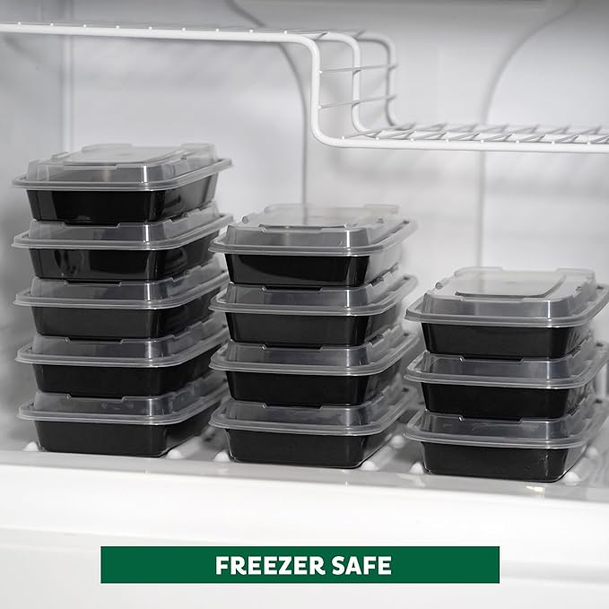 Freshware Meal Prep Containers 1 Compartment Food Storage Containers