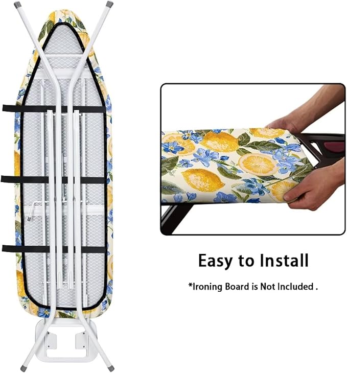 Ironing Board Cover, Ironing Mat, Lemon Ironing Board Cover, Table Top Ironing