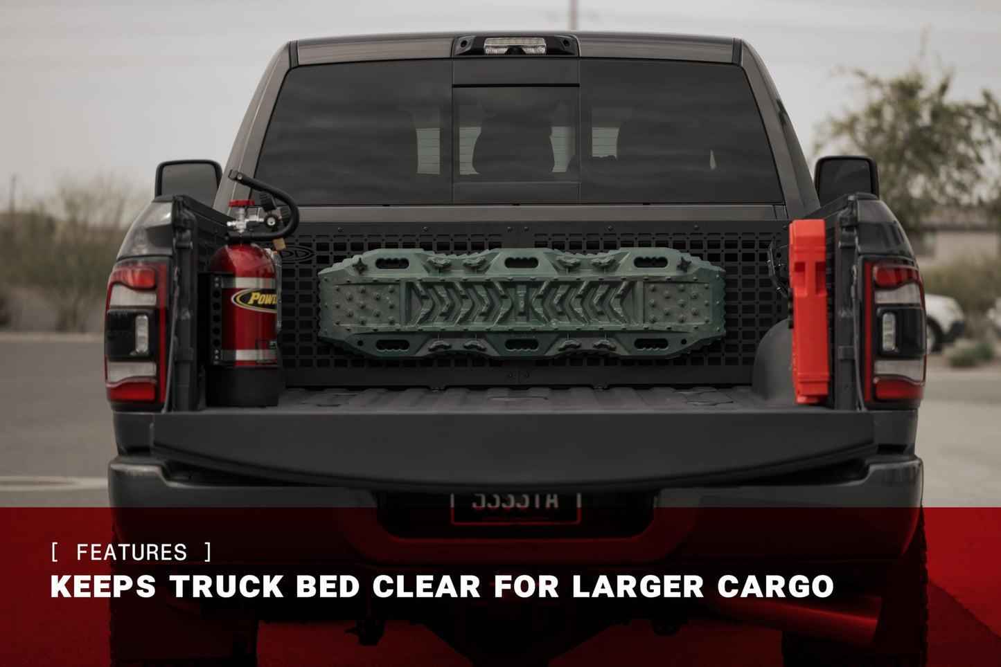 ADD Offroad Bed Side Molle Panels for 2019-2024 Ram HD 2500/3500 | Mounts Tools, Off-Road Supplies, & Recovery Gear | Rigid Fitment | Driver & Passenger Side Variations | Made in The USA (Passenger)