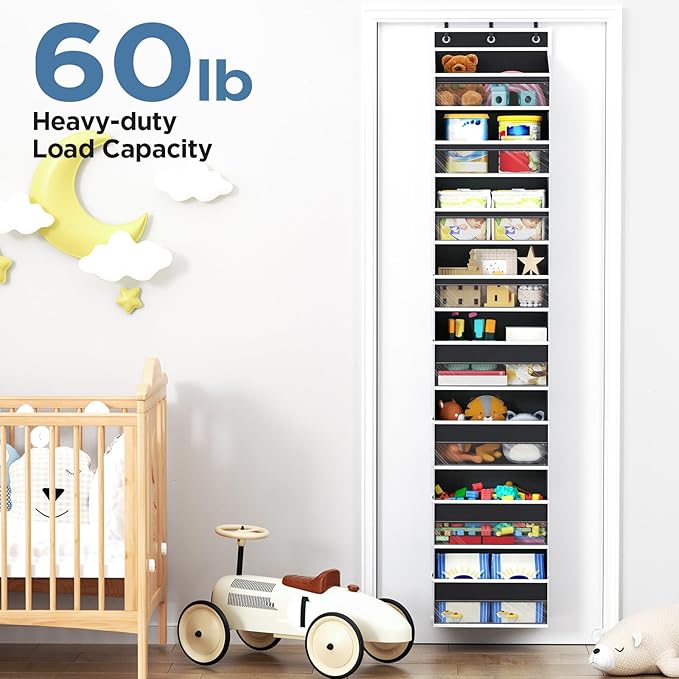 Over The Door Organizer, 8 Shelf Door Hanging Organizers