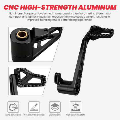 kekykm Touring Floorboards MX Foot Boards Kit Crash Bar fits Harley 2014-2024 Street Glide Road Glide Road King Electra Models