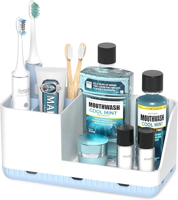 Toothbrush Holders for Bathroom Counter