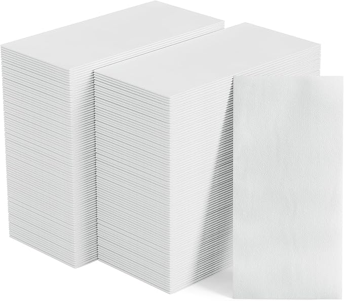 600PACK Disposable Hand Towels for Bathroom, Soft and Absorbent Paper Guest
