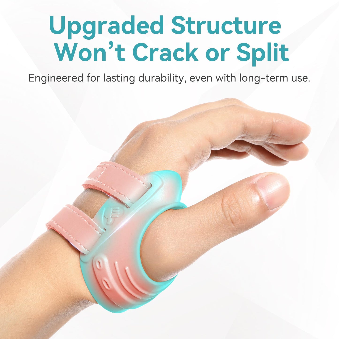 FORTEMOTUS CMC Thumb Brace, Upgrade Thumb Splint for CMC Joint Pain Relief and Support, Osteoarthritis, Tendonitis, Arthritis, CMC Joint Thumb Arthritis Brace: for Women Men (Pink, Right Hand, Large)
