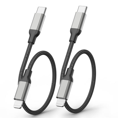 2Pack MFi Certified 3ft USB-C to Lightning Cable - Fast Charging for iPhone 14-8, iPad