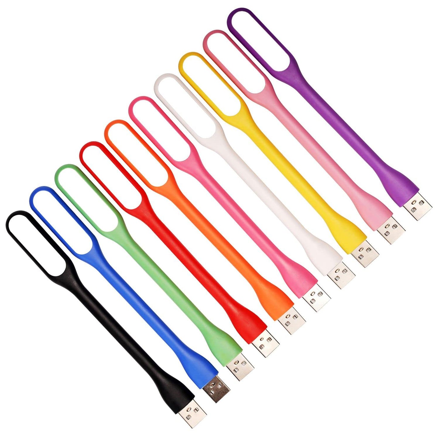 Mini USB Light for Keyboard, LED Laptop Computer Light, Flexible USB Lamp for Notebook PC, Adjustable Gooseneck Reading Lamp, LED Lighting Source