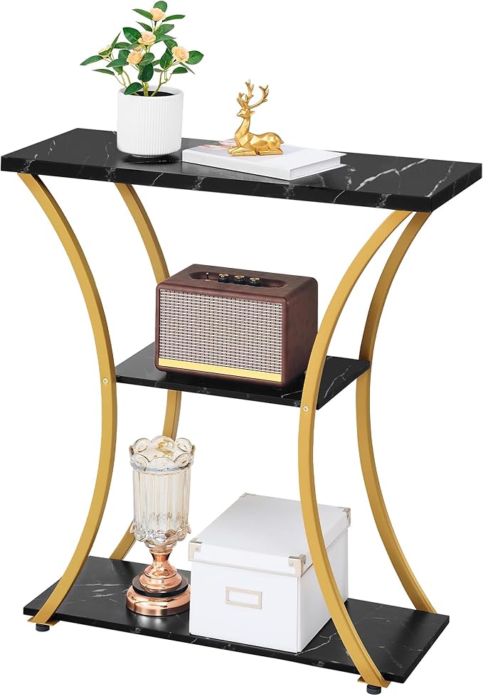Hoctieon 3 Tier Console Table
