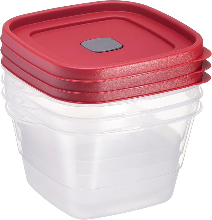 Tribello BPA-Free Plastic Food Storage Set, Dishwasher Safe: Perfect
