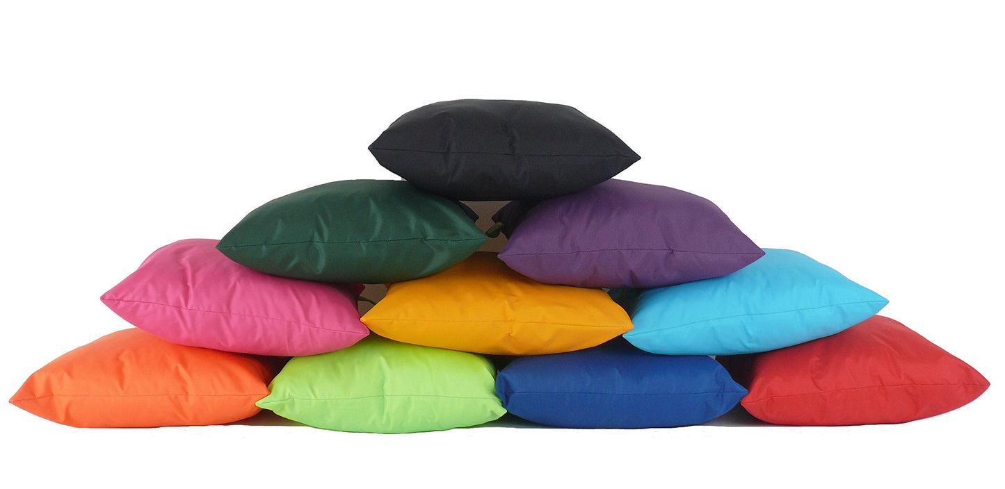 Waterproof Outdoor Garden Furniture Seat Cushion Filled with Pad By Bean Lazy - Orange