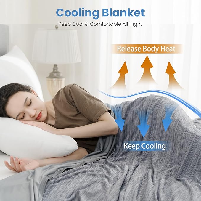 OIGAE Cooling Blanket for Hot Sleepers