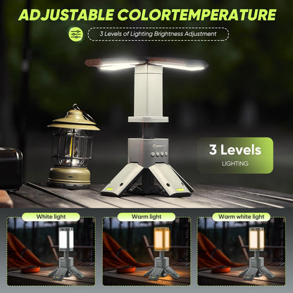 SakerPlus Telescopic Camping Lantern & SW107 Car Vacuum Portable