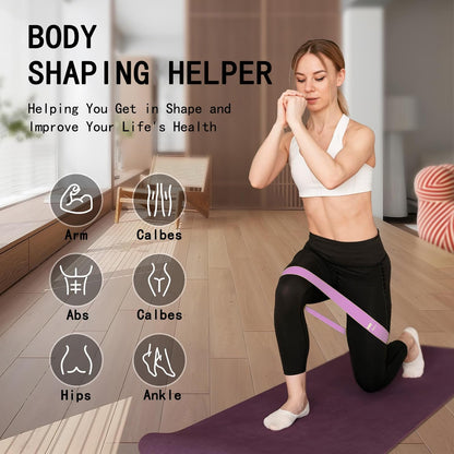 Yoga Knee Support Pad for Women Pilates Kneeling Cushion | Elbows Wrist Hands Head Foam Extra Thick Men Exercise Knees Pads Set of 6 Pieces (Pink)