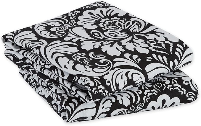 DII Cotton Dish Towel Set Damask Print