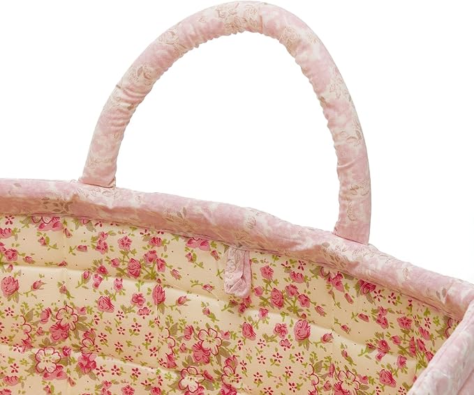 Quilted Fabric Storage Basket