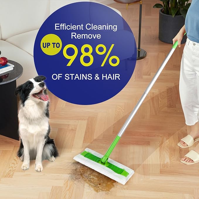 Orighty Dry Sweeping Cloths, Mop Pads Refills Compatible