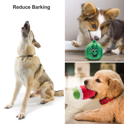 Nocciola 12 Pack Dog Squeaky Toys Cute Plush Toys For Small Medium Dog|Pet Toys|Squeaky Toys|Plush Games| Carry Bag