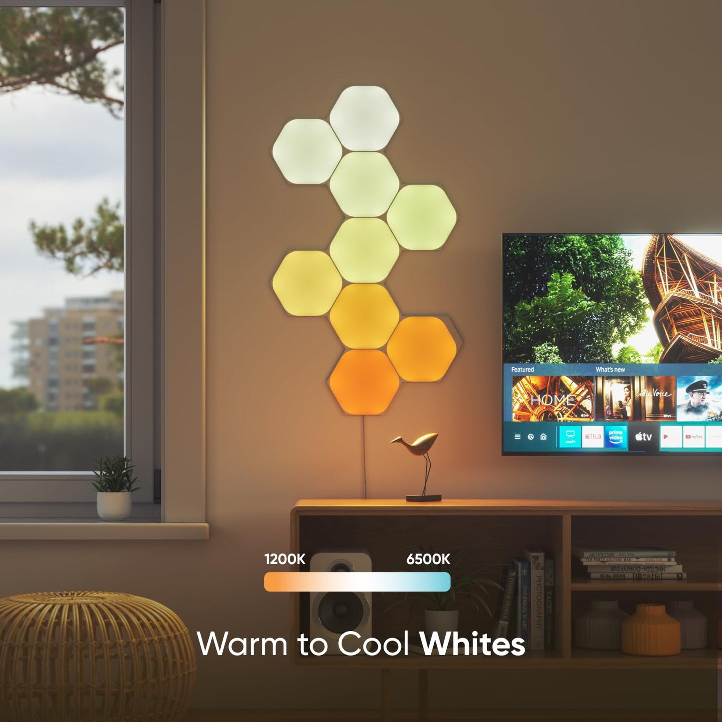 Nanoleaf Shapes Hexagons Smarter KIT 7 Panels - Multicolor