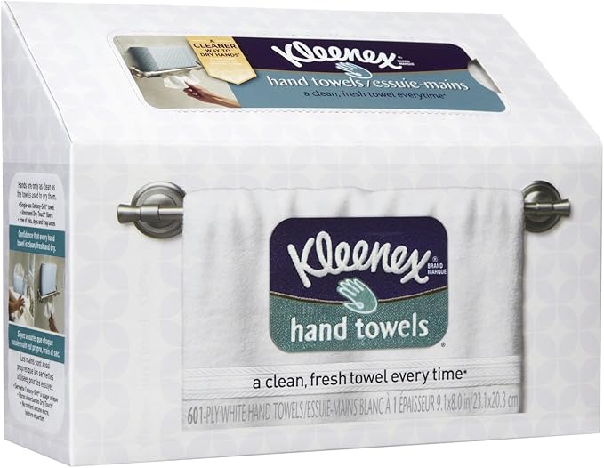 Kleenex Hand Towels, 60 ct