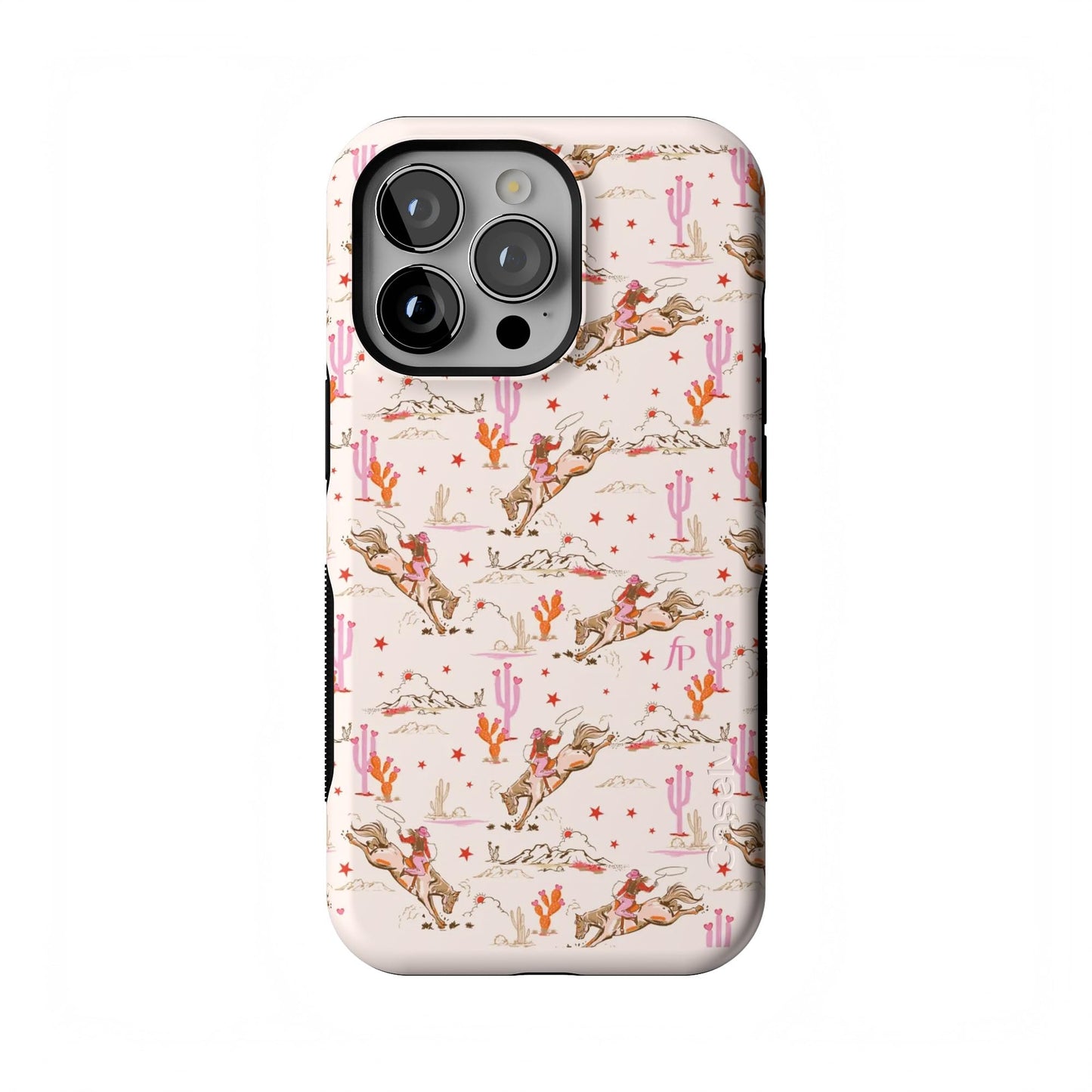 Casely iPhone 13 Pro Case | Compatible with MagSafe | Taupe on Nude | Solid Beige Aesthetic Cream Case