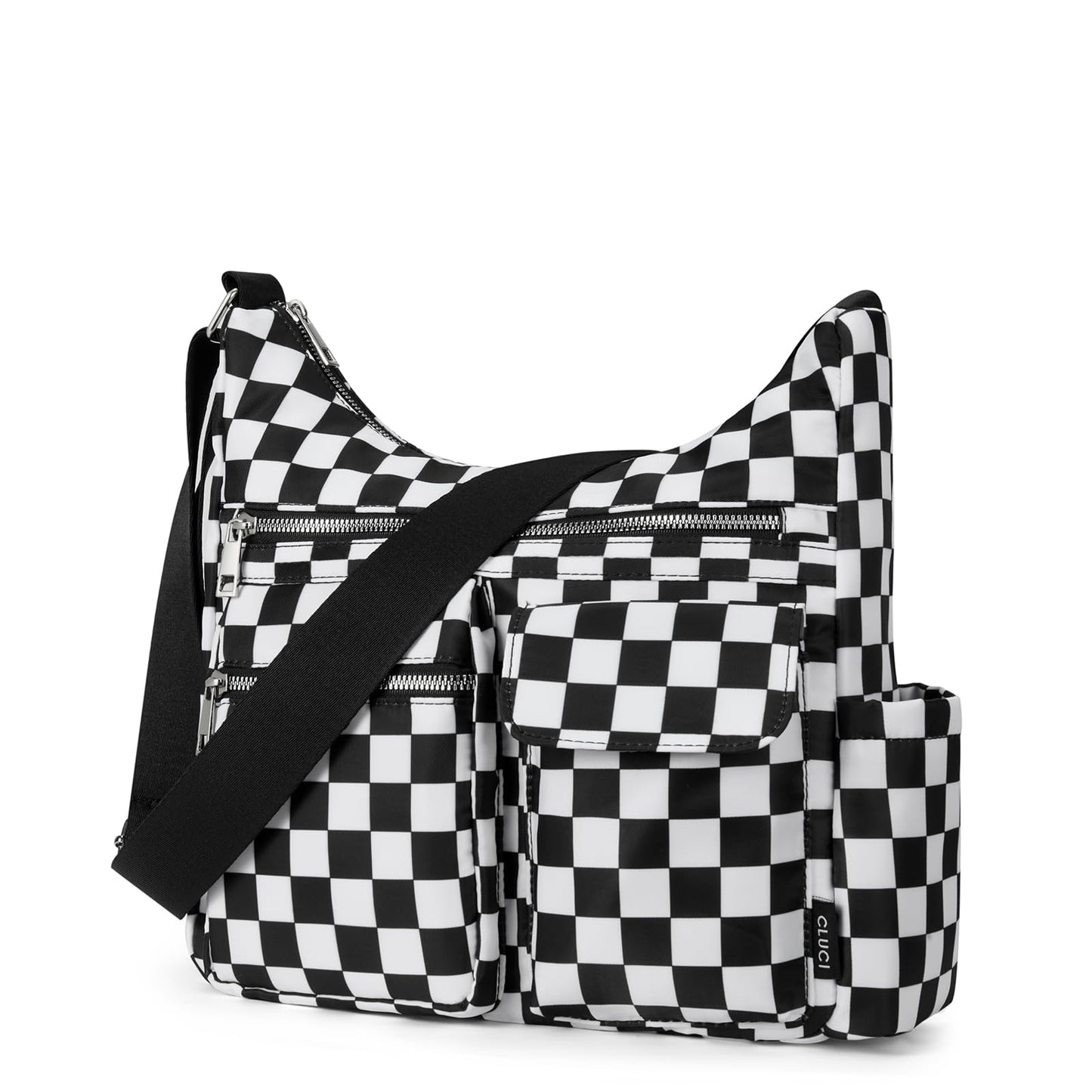 CLUCI Travel Purses for Women, Waterproof Nylon Crossbody Bags for Woman Trendy, Anti Theft Shoulder Handbags for Ladies