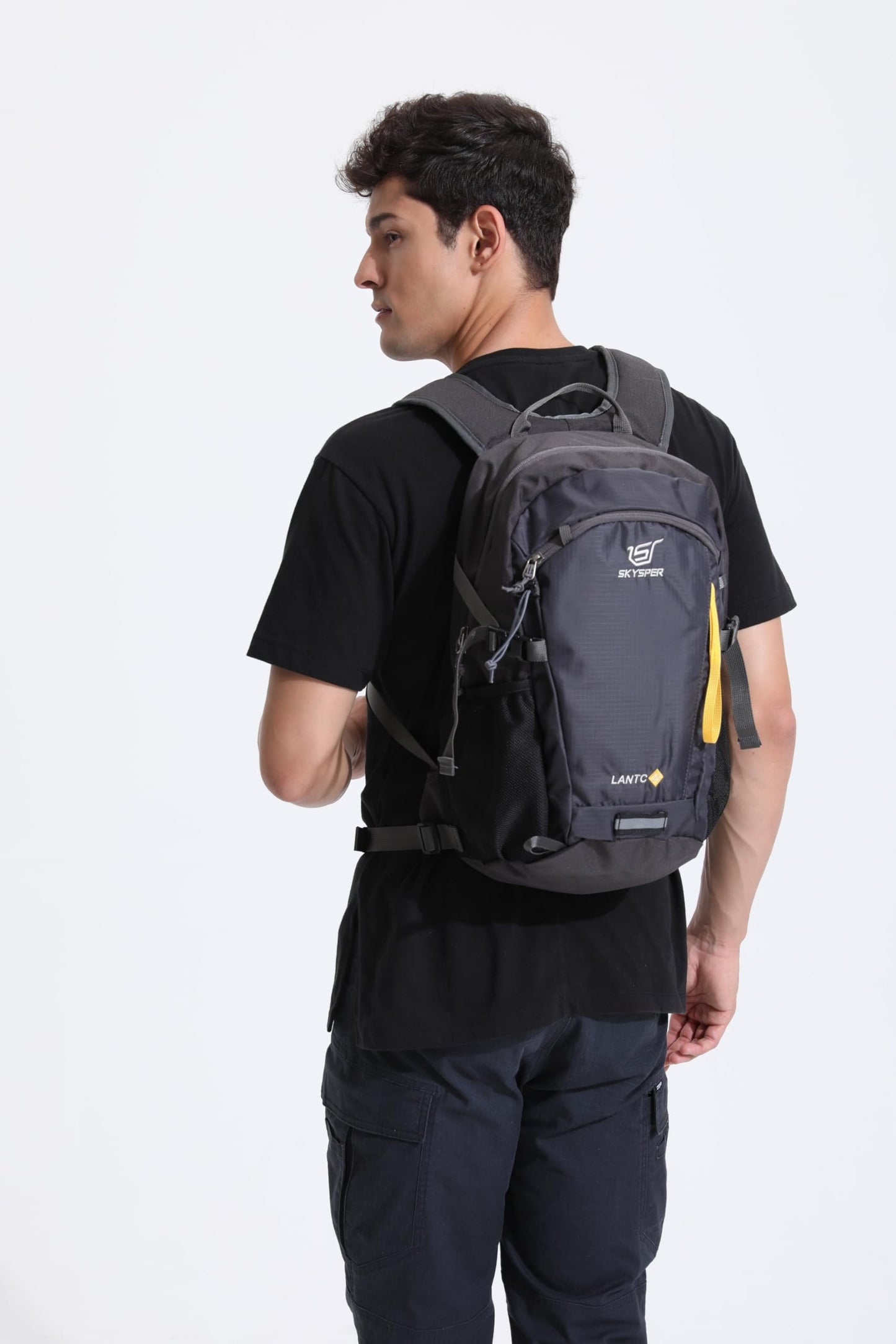 SKYSPER Small Hiking Backpack, 20L Lightweight Travel Backpacks Hiking Daypack Rucksack Women Men for Trekking Backpacking Outdoor Sports(Darkgray)