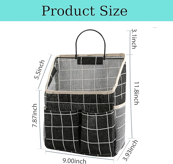 2pcs Wall Hanging Storage Bag, Wall Hanging Organizer Bags