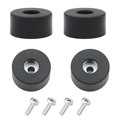 Anti Vibration Rubber Feet Pads 4Pack, Replacement for Briggs & Stratton 192310GS Coleman Powermate Husky Fini D091007, Heavy Duty Air Compressor Isolator with Screws for Generator Pressure Washer