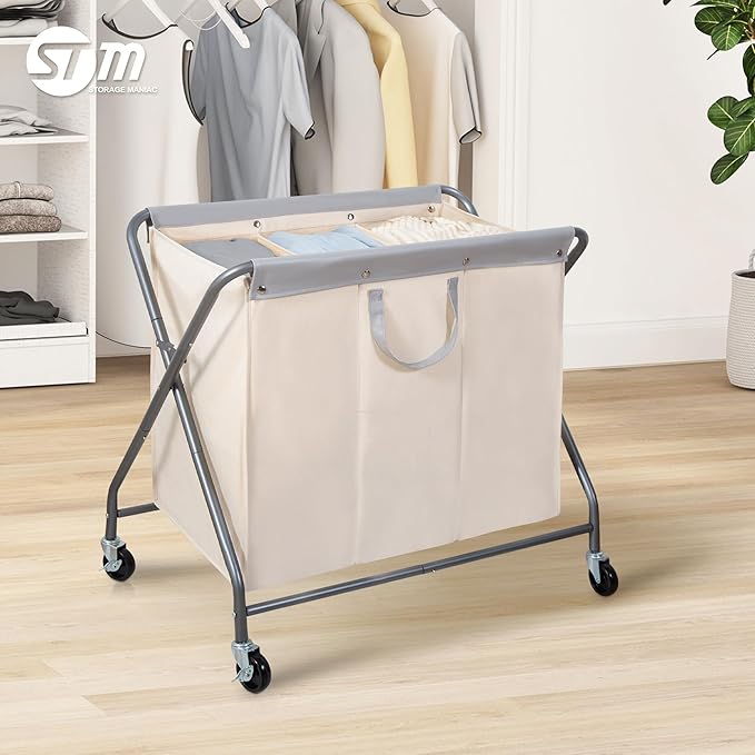 STORAGE MANIAC 160L Collapsible Laundry Hamper