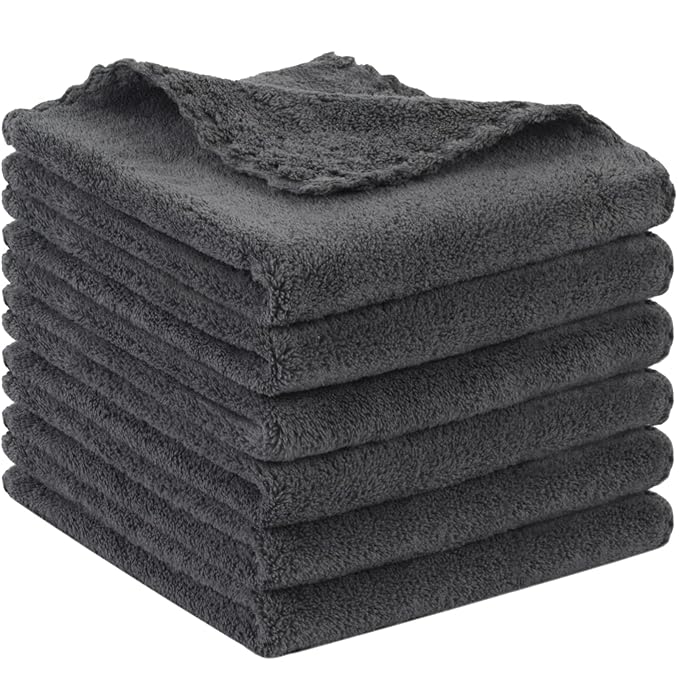 SUNLAND Microfiber Face Cloth Reusable Makeup Remover Facial Cleansing Towel