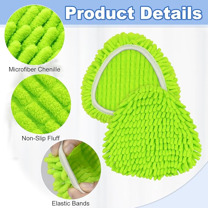 6 Pack Mop Head Replacement Compatiable