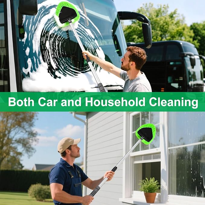 XINDELL 29-inch Windshield Cleaner Tool – Car Interior Window Cleaning Kit